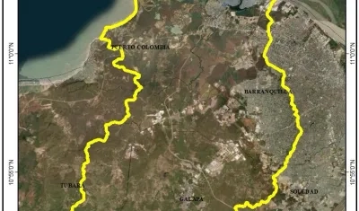 Área donde tiene injerencia el POMCA.