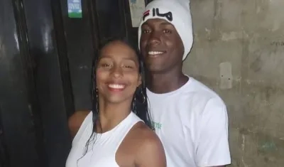 Martha Arrieta y su supuesta pareja sentimental. 