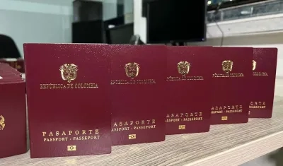 Pasaportes.