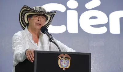 El Presidente de la República, Gustavo Petro.