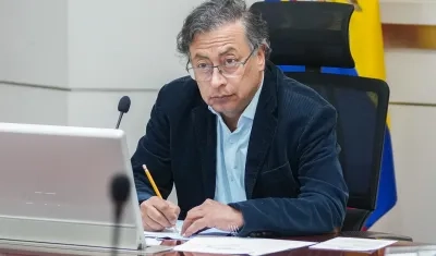 El Presidente de la República, Gustavo Petro.