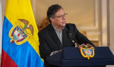 El Presidente de la República, Gustavo Petro.