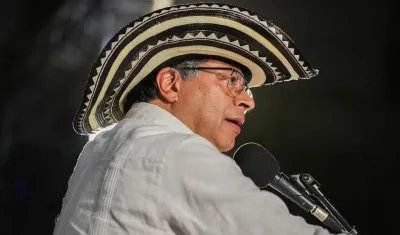El Presidente Gustavo Petro.