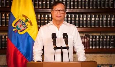 Gustavo Petro, Presidente de Colombia. 