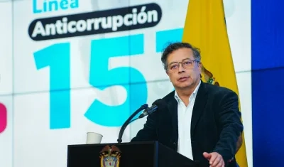 El Presidente Gustavo Petro.