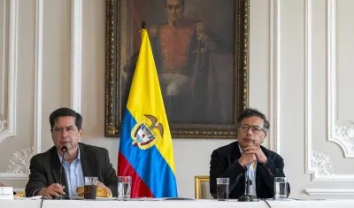 El Presidente Gustavo Petro.