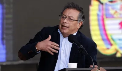 Gustavo Petro, presidente de Colombia. 
