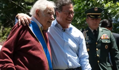 José Mujica y Gustavo Petro.