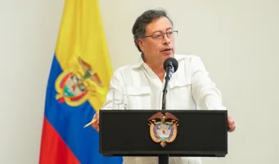 El Presidente Gustavo Petro.