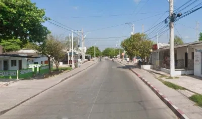 Calle 100 con carrera 21, en el barrio Por Fin.