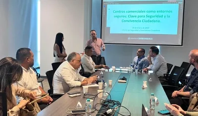 Presentación de la iniciativa Frentes de Seguridad en Centros Comerciales.