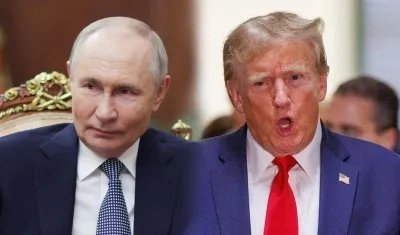 Vladímir Putin y Donald Trump.