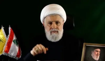 Naim Qasem, líder de Hizbulá.
