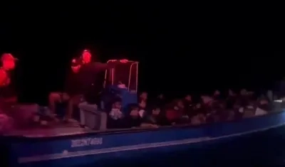 Rescate de migrantes. 