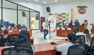 Recinto del Concejo de Barranquilla. 