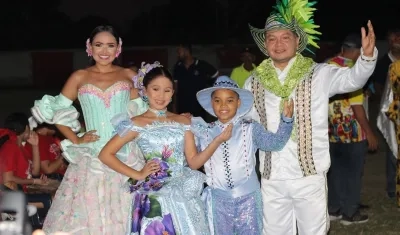 Reyes del Carnaval de Santo Tomas.