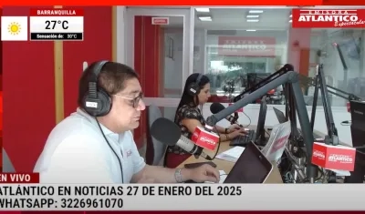 Transmisión de Atlántico en Noticias.