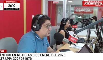 Transmisión de Atlántico en Noticias.