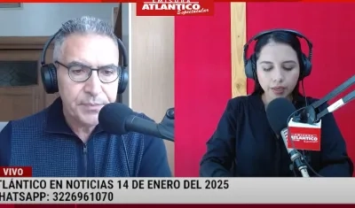 Transmisión de Atlántico en Noticias.