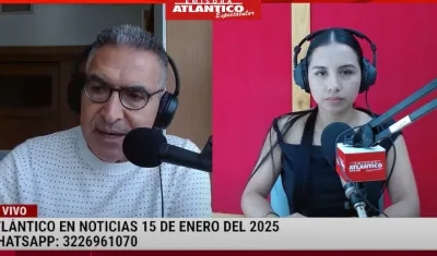 Transmisión de Atlántico en Noticias.