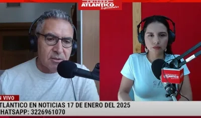 Transmisión de Atlántico en Noticias. 