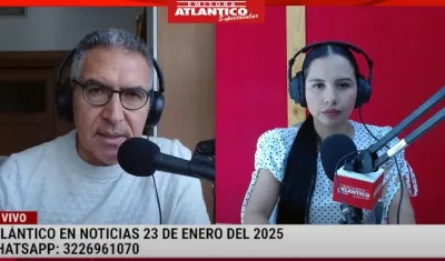 Transmisión de Atlántico en Noticias.