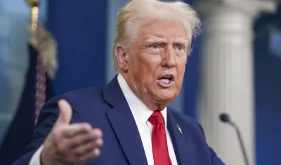 El Presidente de Estados Unidos, Donald Trump.