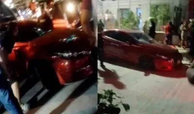 Vehículo implicado en el hecho. 