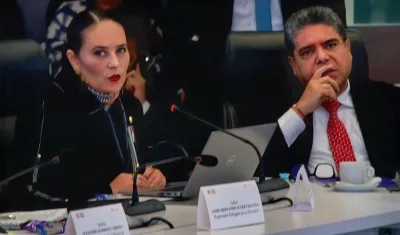 La viceministra técnica, Juanita Villaveces.