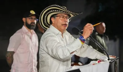 El Presidente de la República, Gustavo Petro.