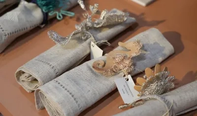 Piezas de los artesanos del Atlántico. 