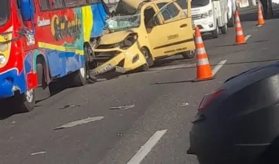 Accidente Malambo. 