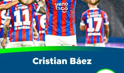 Cristhian Javier Báez quedó libre del Cerro Porteño de su país. 