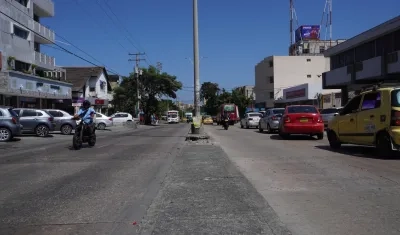 Aspectos de la calle 72.