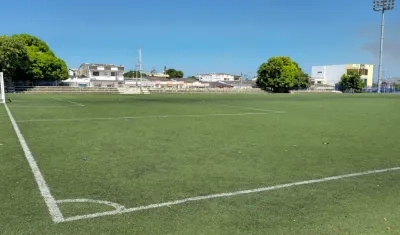 Cancha del polideportivo de Hipódromo. 