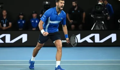 Novak Djokovic tras vencer a Carlos Alcaraz.