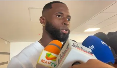 José Cuenú, nuevo defensa central del Junior. 