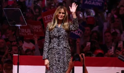 Melania Trump, esposa de Donald Trump.