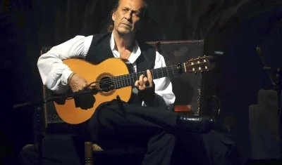 Guitarrista Paco de Lucía.