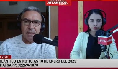 Transmisión de Atlántico en Noticias.
