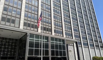 Edificio administrador de justicia en Estados Unidos.