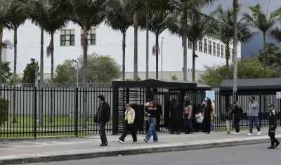  Embajada estadounidense en Bogotá.