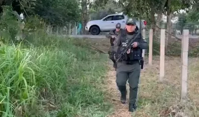 Gaula de la Policía en operativos. Imagen de referencia