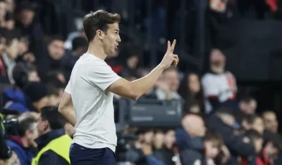 Íñigo Pérez, entrenador del Rayo Vallecano.