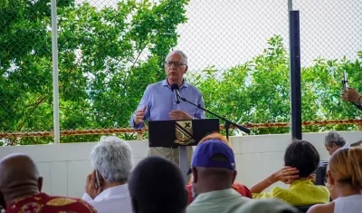 Guillermo Jaramillo, ministro de Salud. 