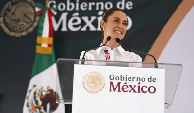 Claudia Sheinbaum, presidenta de México.