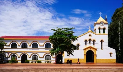 Iglesia Nuestra Señora del Carmen en Puerto Carreño. 