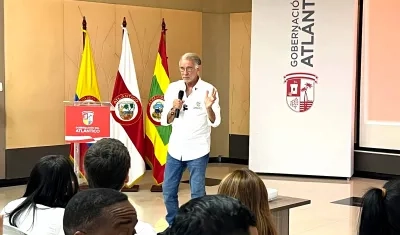 Eduardo Verano De la Rosa, gobernador del Atlántico.