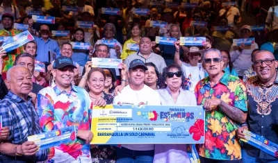 Beneficiados en el Portafolio de Estímulos. 