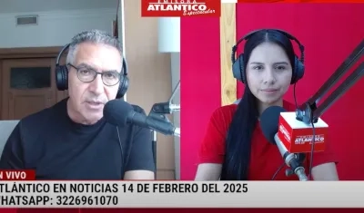 Transmisión de Atlántico en Noticias.